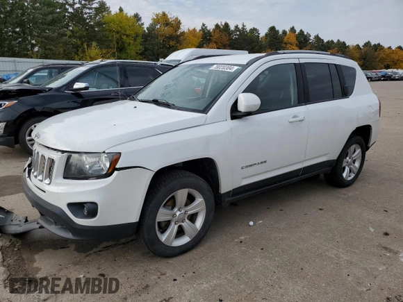 2015 Jeep Compass Latitude with VIN 1C4NJCEB1FD203480, listed as a Copart auction lot 78020304 with 94,030 mi miles and Salvage Title. Bid and sale history available at carsss.com. Image 1.