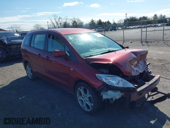 2009 Mazda 5 Touring with VIN JM1CR29L590333609, listed as a IAAI auction lot 41791020 with 118,938 mi miles and . Bid and sale history available at DreamBid. Image 1.