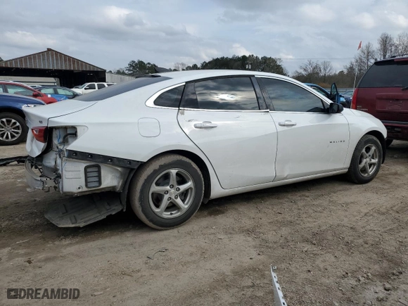 2016 Chevrolet Malibu LS with VIN 1G1ZB5ST1GF340120, listed as a Copart auction lot 47177545 with 151,290 mi miles and Salvage Title. Bid and sale history available at carsss.com. Image 3.