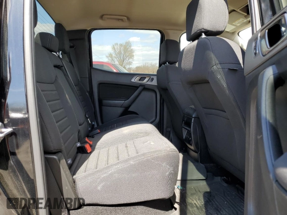 2023 Ford Ranger XL with VIN 1FTER4FH5PLE12746, listed as a Copart auction lot 50188645 with 46,334 mi miles and Salvage title. Bid and sale history available at DreamBid. Image 10.