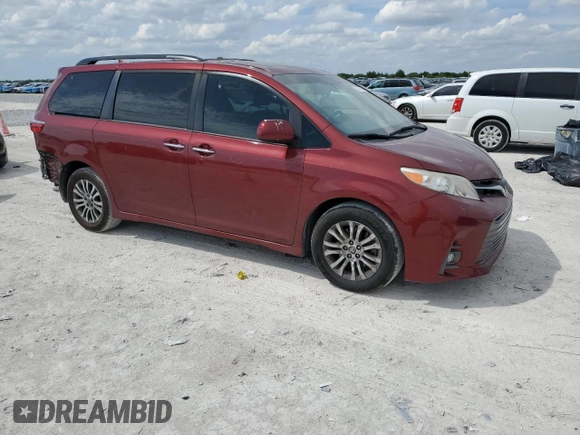 2020 Toyota Sienna XLE Auto Access Seat with VIN 5TDYZ3DC1LS076553, listed as a Copart auction lot 50412065 with 142,155 mi miles and Salvage Title. Bid and sale history available at carsss.com. Image 4.