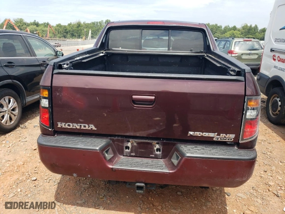 2008 Honda Ridgeline RTX with VIN 2HJYK16308H541511, listed as a Copart auction lot 64385724 with 154,259 mi miles and Salvage Title. Bid and sale history available at carsss.com. Image 6.