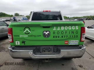2022 Ram 2500 Big Horn with VIN 3C6UR5DJ0NG182445, listed as a Copart auction lot 59940205 with 91,080 mi miles and Salvage title. Bid and sale history available at DreamBid. Image 6.