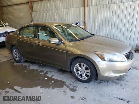 2009 Honda Accord LX-P with VIN 1HGCP264X9A187884, listed as a Copart auction lot 53565535 with 188,920 mi miles and Clean Title. Bid and sale history available at DreamBid. Image 4.