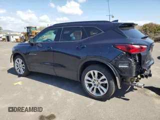 2020 Chevrolet Blazer LT with VIN 3GNKBJRS1LS587827, listed as a Copart auction lot 43178735 with 37,254 mi miles and Clean title. Bid and sale history available at DreamBid. Image 2.