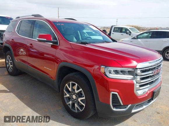 2023 GMC Acadia SLE z VIN 1GKKNRL40PZ258865, wystawiony jako IAAI lot #41956952 z przebiegiem 9 794 mil mil oraz . Historia ofert i sprzedaży dostępna na DreamBid. Obrazek 1.