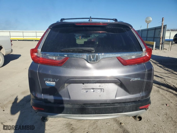 2018 Honda CR-V EX-L with VIN 7FARW2H88JE093689, listed as a Copart auction lot 45751155 with 96,466 mi miles and Salvage Title. Bid and sale history available at carsss.com. Image 6.