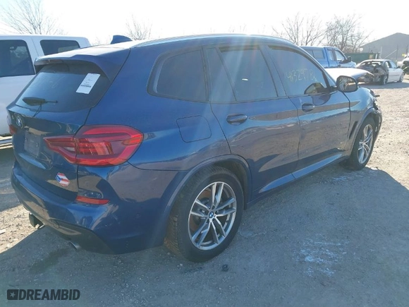 2018 BMW X3 xDrive30i with VIN 5UXTR9C5XJLD64085, listed as a IAAI auction lot 41329786 with 1 mi miles. Bid and sale history available at carsss.com. Image 4.