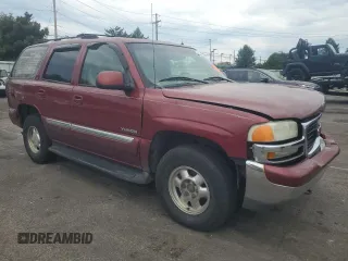 2002 GMC Yukon SLT with VIN 1GKEK13Z32J256943, listed as a Copart auction lot 65856834 with 288,872 mi miles and Salvage Title. Bid and sale history available at carsss.com. Image 4.