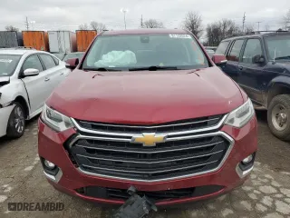 2018 Chevrolet Traverse Premier with VIN 1GNERKKW8JJ263087, listed as a Copart auction lot 87132624 with 127,199 mi miles and Salvage Title. Bid and sale history available at carsss.com. Image 5.