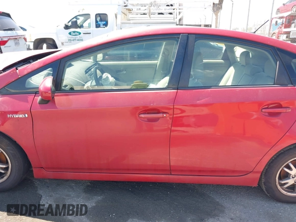 2011 Toyota Prius I with VIN JTDKN3DU6B1458518, listed as a IAAI auction lot 39235652 with 244,721 mi miles. Bid and sale history available at carsss.com. Image 14.