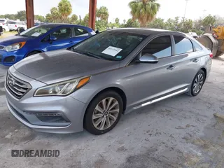 2017 Hyundai Sonata Sport with VIN 5NPE34AF4HH450854, listed as a IAAI auction lot 40133552 with 171,429 mi miles. Bid and sale history available at carsss.com. Image 2.