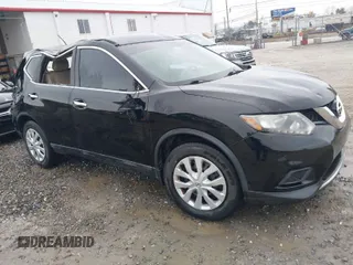2015 Nissan Rogue S with VIN 5N1AT2MT0FC926994, listed as a IAAI auction lot 41607277 with 104,969 mi miles and . Bid and sale history available at DreamBid. Image 1.