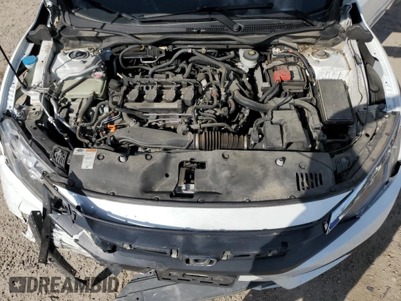 2018 Honda Civic EX-L with VIN JHMFC1F71JX007770, listed as a Copart auction lot 50681835 with 71,808 mi miles and Salvage Title. Bid and sale history available at DreamBid. Image 12.