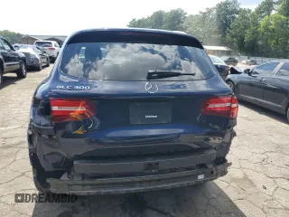 2018 Mercedes-Benz GLC 300 with VIN WDC0G4JBXJV057047, listed as a Copart auction lot 64453315 with 63,320 mi miles and Salvage title. Bid and sale history available at DreamBid. Image 6.