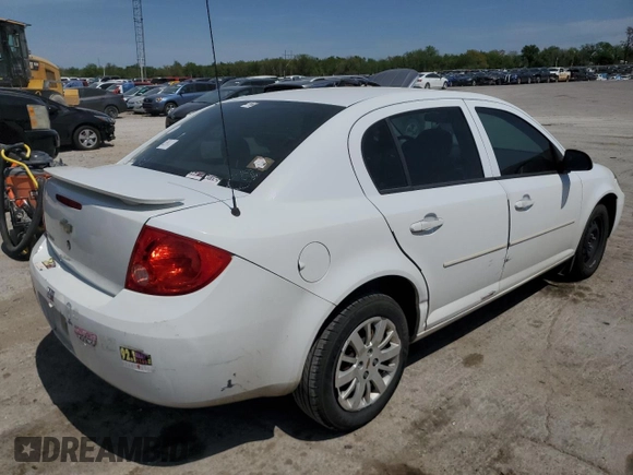 2010 Chevrolet Cobalt 1LT with VIN 1G1AD5F54A7218114, listed as a Copart auction lot 52721615 with 147,513 mi miles and Salvage Title. Bid and sale history available at DreamBid. Image 3.
