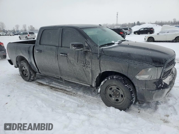 2023 Ram 1500 Tradesman with VIN 3C6RR7KGXPG620657, listed as a Copart auction lot 84098114 with 11,791 mi miles and Salvage title. Bid and sale history available at DreamBid. Image 4.