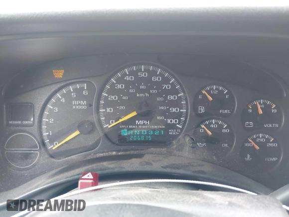 2000 GMC Sierra 1500 SLE with VIN 1GTEK19T6YE133931, listed as a IAAI auction lot 41789598 with 206,815 mi miles and . Bid and sale history available at DreamBid. Image 7.