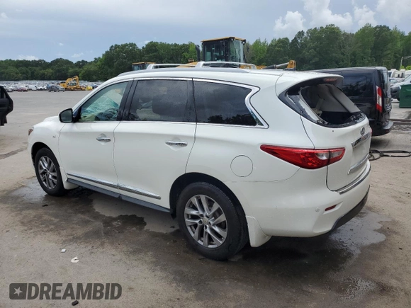 2015 Infiniti QX60 with VIN 5N1AL0MM6FC508775, listed as a Copart auction lot 63416215 with 115,790 mi miles and Salvage title. Bid and sale history available at DreamBid. Image 2.