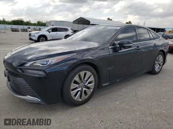 2023 Toyota Mirai XLE with VIN JTDAAAAA2PA007700, listed as a Copart auction lot 50398925 with 21,344 mi miles and Salvage Title. Bid and sale history available at carsss.com. Image 1.