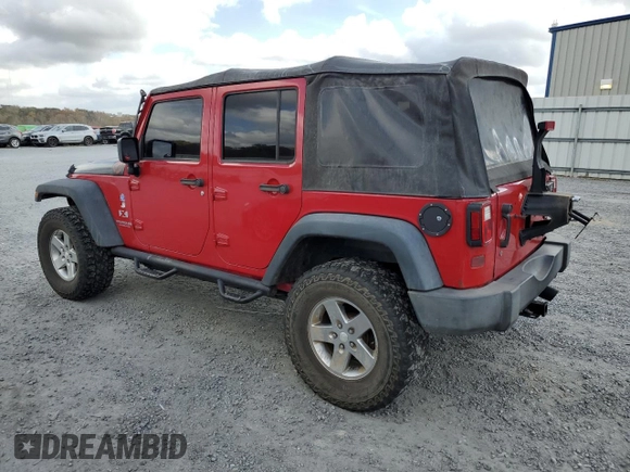 2008 Jeep Wrangler Unlimited X with VIN 1J4GB39198L515007, listed as a Copart auction lot 78979004 with 158,929 mi miles and Salvage Title. Bid and sale history available at DreamBid. Image 2.