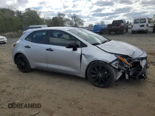 2022 Toyota Corolla Hatchback SE with VIN JTND4MBE2N3159531, listed as a Copart auction lot 76120904 with 13,566 mi miles and Salvage Title. Bid and sale history available at carsss.com. Image 4.