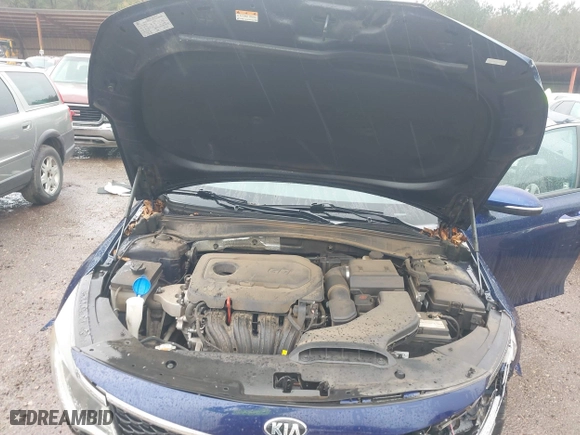 2017 Kia Optima LX with VIN 5XXGT4L37HG125705, listed as a IAAI auction lot 41542959 with 106,819 mi miles. Bid and sale history available at carsss.com. Image 10.