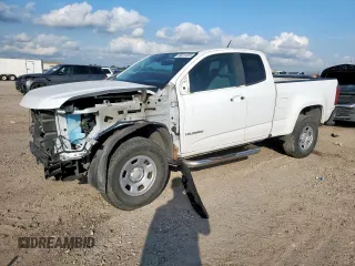 2020 Chevrolet Colorado 2WD Work Truck with VIN 1GCHSBENXL1128144, listed as a Copart auction lot 59211325 with 53,416 mi miles and Salvage title. Bid and sale history available at DreamBid. Image 1.