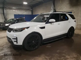 2017 Land Rover Discovery HSE z VIN SALRRBBV7HA005387, wystawiony jako Copart lot #59338335 z przebiegiem 132 559 mil mil oraz Szkoda całkowita • Salvage title. Historia ofert i sprzedaży dostępna na DreamBid. Obrazek 1.
