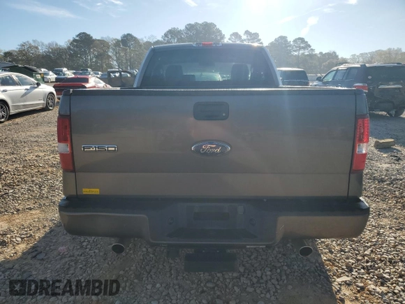 2008 Ford F-150 XL with VIN 1FTRF12W08KD26488, listed as a Copart auction lot 49128095 with 129,860 mi miles and Salvage title. Bid and sale history available at DreamBid. Image 6.