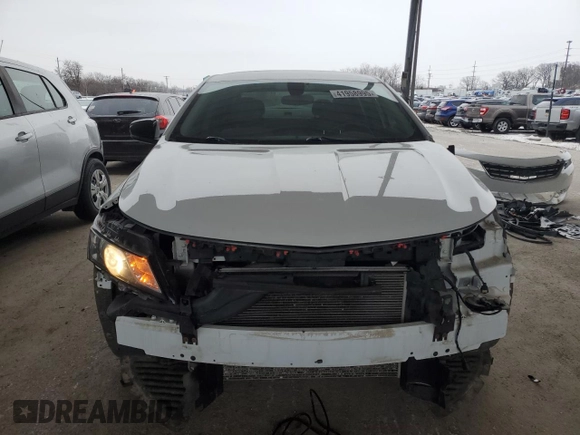 2017 Chevrolet Impala LS with VIN 2G11X5SA7H9172314, listed as a Copart auction lot 41958995 with 128,940 mi miles and Salvage title. Bid and sale history available at DreamBid. Image 5.