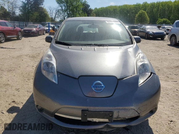 2015 Nissan LEAF SV with VIN 1N4AZ0CP9FC310695, listed as a Copart auction lot 53482025 with 98,125 mi miles and Clean Title. Bid and sale history available at carsss.com. Image 6.