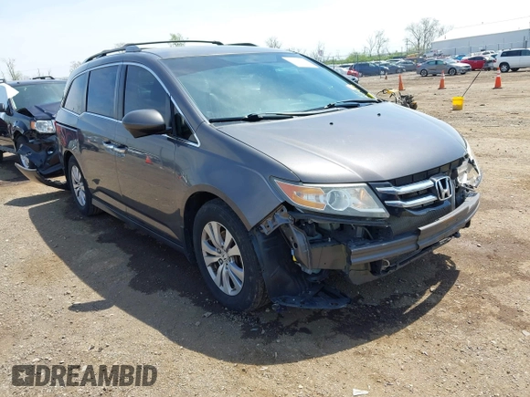 2016 Honda Odyssey SE with VIN 5FNRL5H34GB043343, listed as a IAAI auction lot 42096360 with 140,878 mi miles and . Bid and sale history available at DreamBid. Image 1.