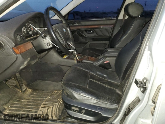 2003 BMW 5 Series 530iA with VIN WBADT63413CK36974, listed as a Copart auction lot 83712964 with 0 mi miles and Clean Title. Bid and sale history available at carsss.com. Image 7.