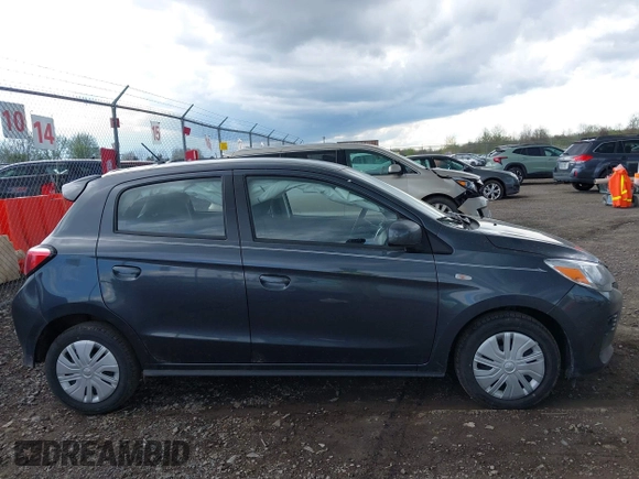 2024 Mitsubishi Mirage ES z VIN ML32AUHJXRH005430, wystawiony jako IAAI lot #42182485 z przebiegiem 17 904 mil mil oraz . Historia ofert i sprzedaży dostępna na DreamBid. Obrazek 13.