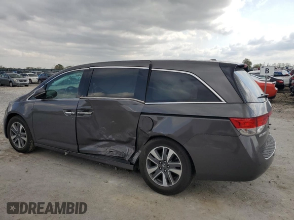 2016 Honda Odyssey Touring Elite с VIN 5FNRL5H99GB090100, выставлен на аукционе Copart как лот 52367795 с пробегом 60 615 миль миль и Списание • Salvage title. История ставок и продаж доступна на DreamBid. Изображение 2.