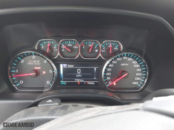 2018 Chevrolet Silverado 1500 LT with VIN 1GCVKREH9JZ362330, listed as a IAAI auction lot 40738418 with 77,814 mi miles. Bid and sale history available at carsss.com. Image 7.