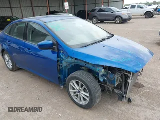 2018 Ford Focus SE with VIN 1FADP3F23JL210539, listed as a IAAI auction lot 41921226 with 100,609 mi miles. Bid and sale history available at carsss.com. Image 1.