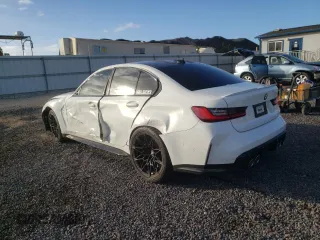 2021 BMW M3 with VIN WBS53AY05MFK75687, listed as a Copart auction lot 41403913 with 23,226 mi miles. Bid and sale history available at carsss.com. Image 2.