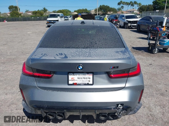 2023 BMW M3 Competition z VIN WBS33AY06PFP69567, wystawiony jako IAAI lot #41832775 z przebiegiem Nie podano mil oraz . Historia ofert i sprzedaży dostępna na DreamBid. Obrazek 16.