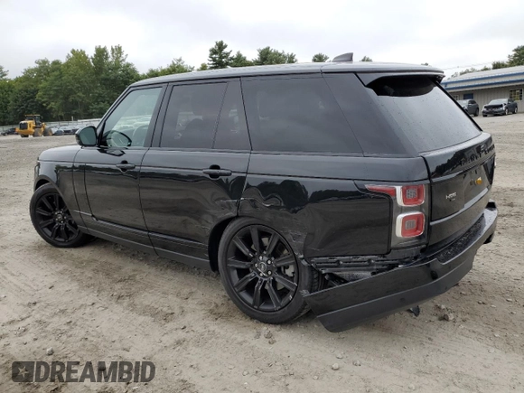 2022 Land Rover Range Rover Westminster with VIN SALGS2RUXNA459525, listed as a Copart auction lot 72558804 with 55,875 mi miles and Salvage title. Bid and sale history available at DreamBid. Image 2.