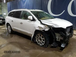 2017 Buick Enclave Leather with VIN 5GAKRBKDXHJ132362, listed as a Copart auction lot 45987955 with 168,537 mi miles and Clean Title. Bid and sale history available at DreamBid. Image 4.