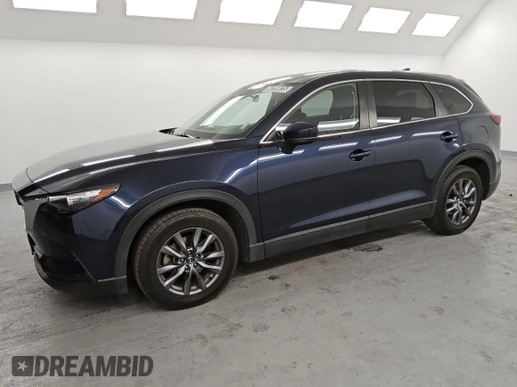 2022 Mazda CX-9 Sport with VIN JM3TCBBY9N0605281, listed as a Copart auction lot 89209035 with 58,548 mi miles and Clean Title. Bid and sale history available at carsss.com. Image 1.