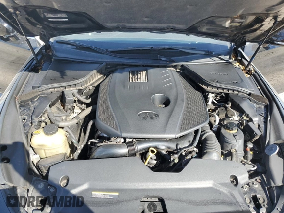 2017 Infiniti Q60 Premium with VIN JN1CV7EK0HM110815, listed as a Copart auction lot 42618875 with 57,303 mi miles and Salvage title. Bid and sale history available at DreamBid. Image 11.