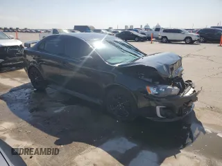 2017 Mitsubishi Lancer ES with VIN JA32U2FU6HU016113, listed as a Copart auction lot 52560435 with 0 mi miles and Salvage Title. Bid and sale history available at carsss.com. Image 4.