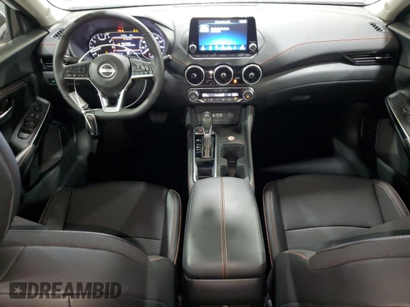 2025 Nissan Sentra SR with VIN 3N1AB8DV2SY288165, listed as a Copart auction lot 55434265 with 3,352 mi miles and Clean Title. Bid and sale history available at DreamBid. Image 8.