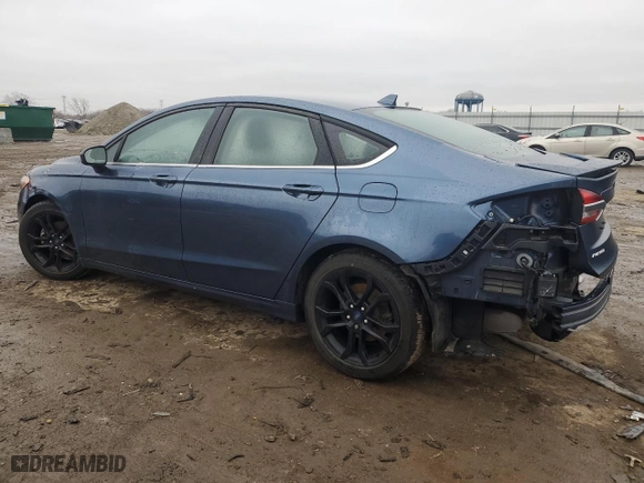 2019 Ford Fusion SE with VIN 3FA6P0HD0KR249646, listed as a Copart auction lot 44109465 with 17,012 mi miles and Salvage Title. Bid and sale history available at carsss.com. Image 2.