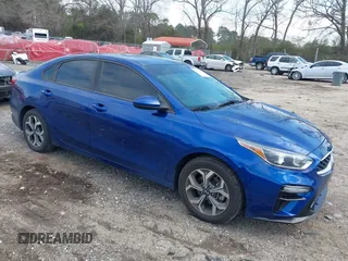 2020 Kia Forte LXS with VIN 3KPF24ADXLE191127, listed as a IAAI auction lot 41790619 with 53,777 mi miles. Bid and sale history available at carsss.com. Image 1.