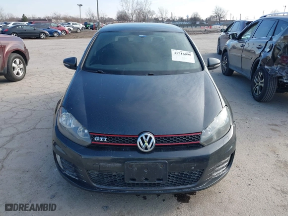 2013 Volkswagen GTI with VIN WVWHV7AJ2DW129476, listed as a IAAI auction lot 41716090 with 132,996 mi miles. Bid and sale history available at carsss.com. Image 13.