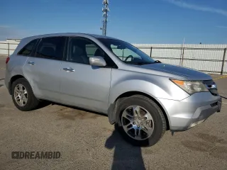 2007 Acura MDX with VIN 2HNYD28257H512202, listed as a Copart auction lot 47446475 with 185,964 mi miles and Salvage Title. Bid and sale history available at carsss.com. Image 4.
